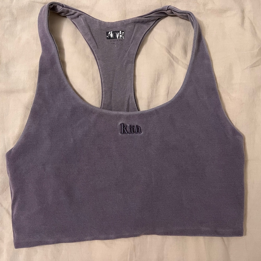 Kith Purple Crop Top